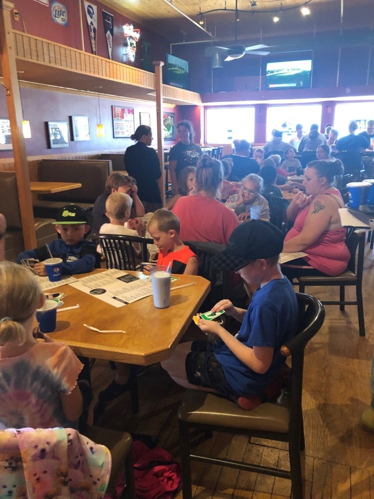 The Summer Learning Program field trip to The Lakes Restaurant! The students did a great job ordering their meals,  socializing with friends, displaying great manners, and making their teachers proud!