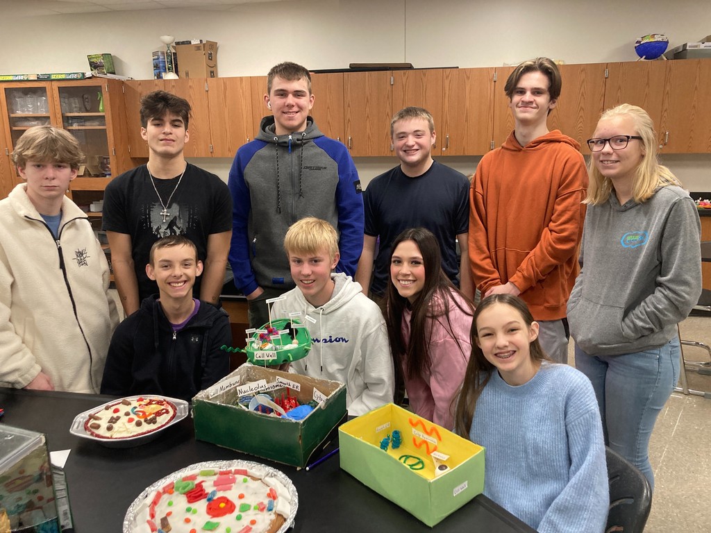 Students had a great time CELLebrating their cell organelles projects in Mr. Satterness’ biology class this week!