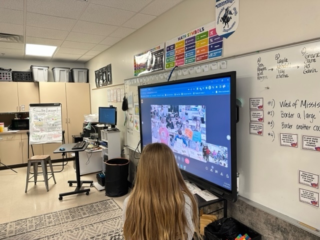 Fifth graders have been traveling from CA to PA via a fun Geography Learning game called Mystery Skype. They use Google Meet to go to other schools and ask yes/no questions to see which class can figure out where the other is from first. They’ve won and lost but are always learning something new.