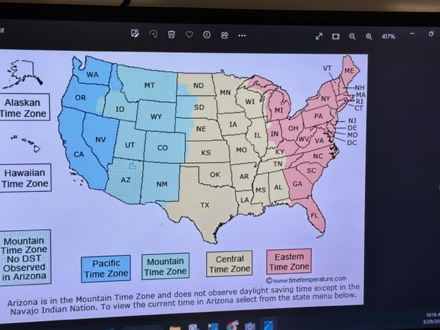 Fifth graders have been traveling from CA to PA via a fun Geography Learning game called Mystery Skype. They use Google Meet to go to other schools and ask yes/no questions to see which class can figure out where the other is from first. They’ve won and lost but are always learning something new.