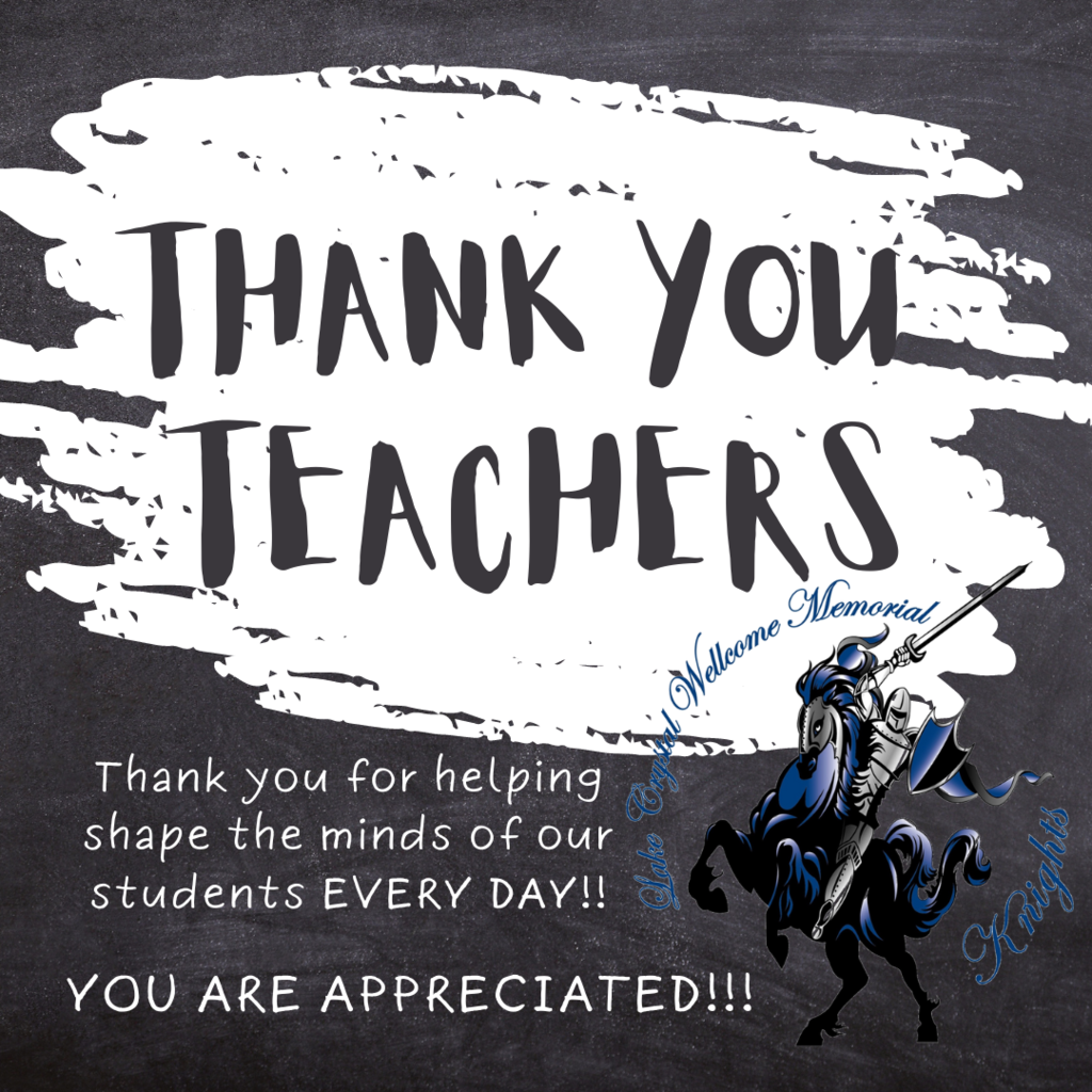 Thank you note to teachers.  